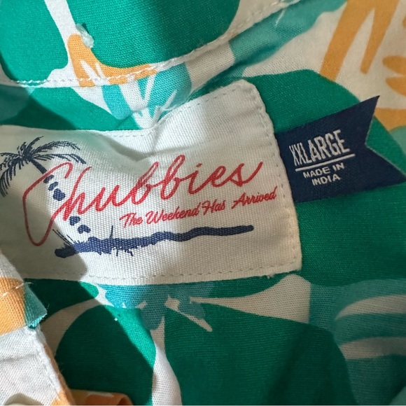 Chubbies button down tropical print shirt - Picture 2 of 6